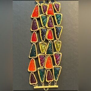 Yves Saint Laurent Vintage Multi Strand Bracelet